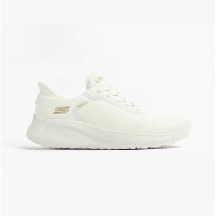 Zapatillas Skechers Mujer Bobs Sport Squad Chaos Blancas