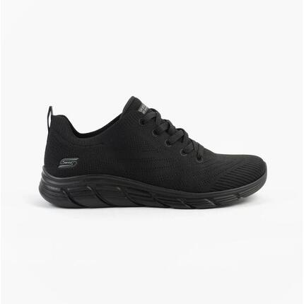 Buty damskie SKECHERS BOBS Sport lekkie czarne sportowe