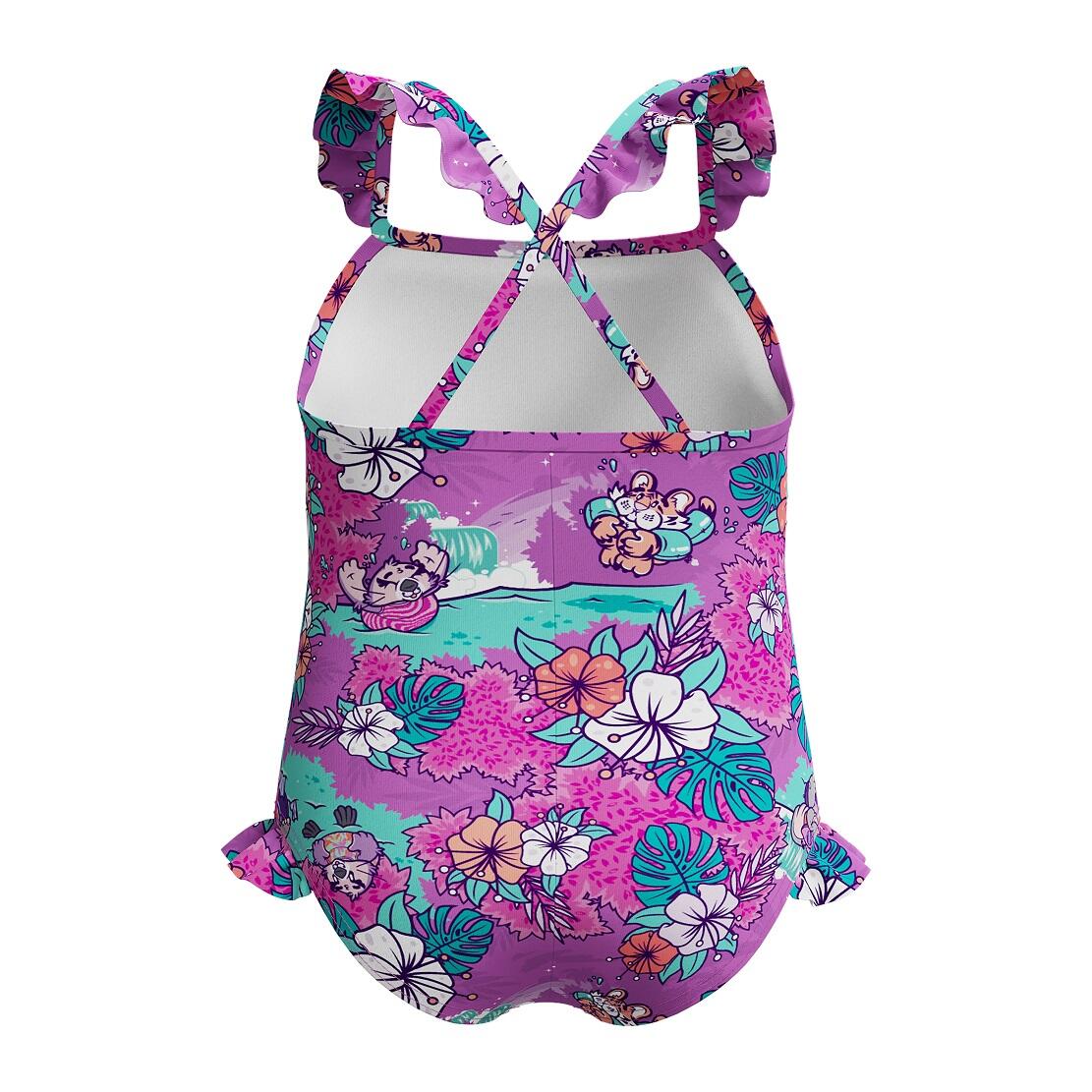 Strój kąpielowy jednoczęściowy dla dziewczynek na basen Speedo Learn To Swim 3/6