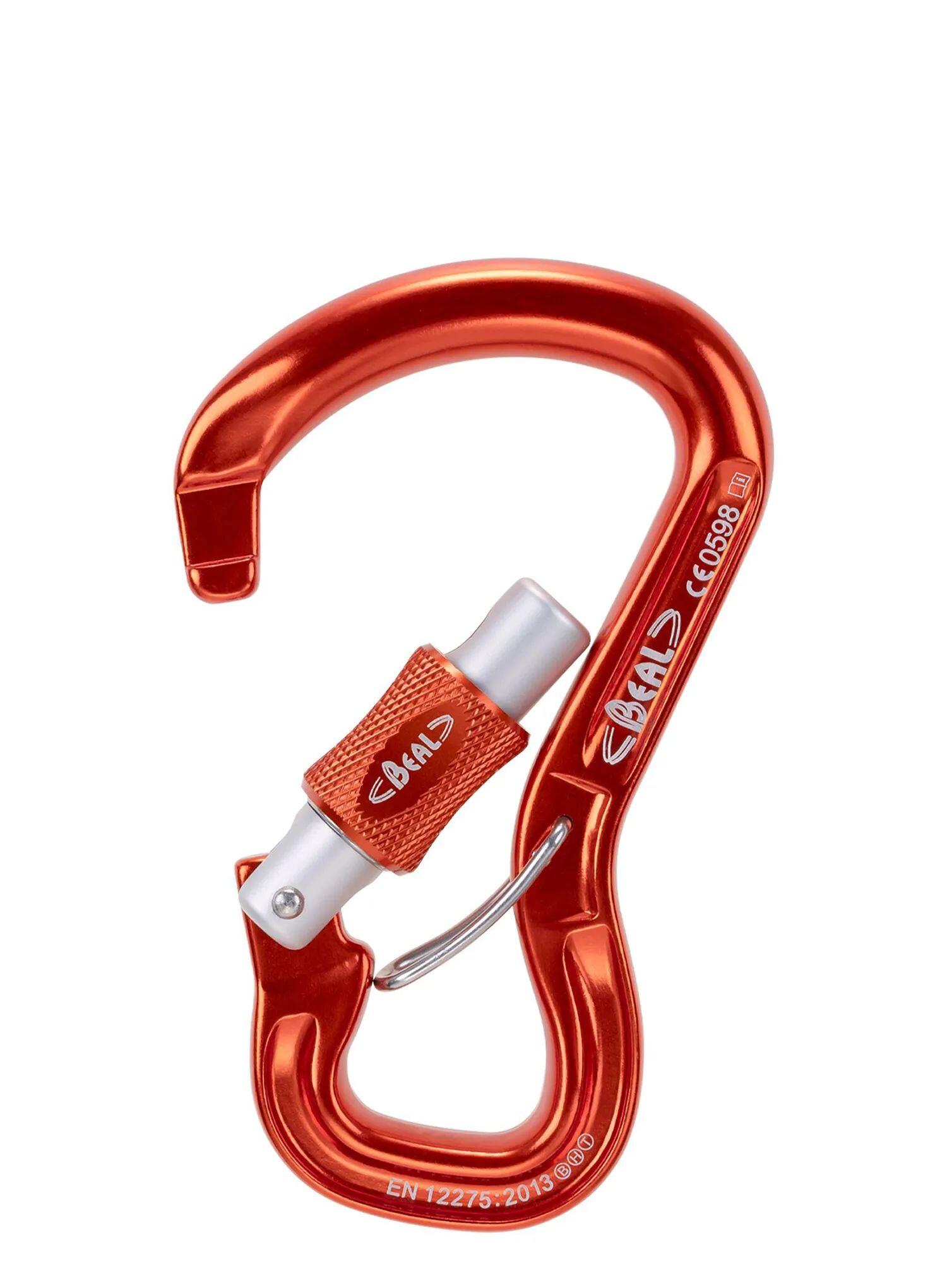 Karabiner HMS Beal Orient Express Screw arancione 2/6