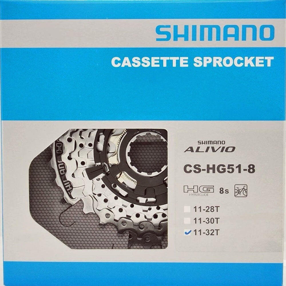 Shimano Alivio HG51 8 Speed Cassette 3/4