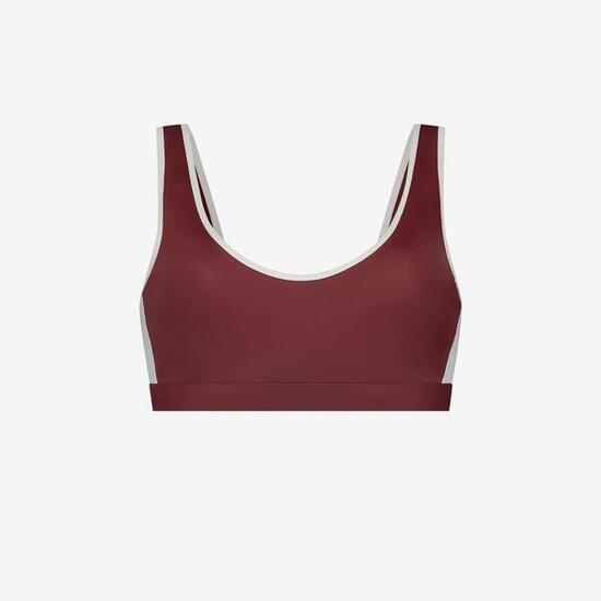 Premium-Bikini-Sporttop für Frauen zum Schwimmen, Surfen, Kiten – Rot