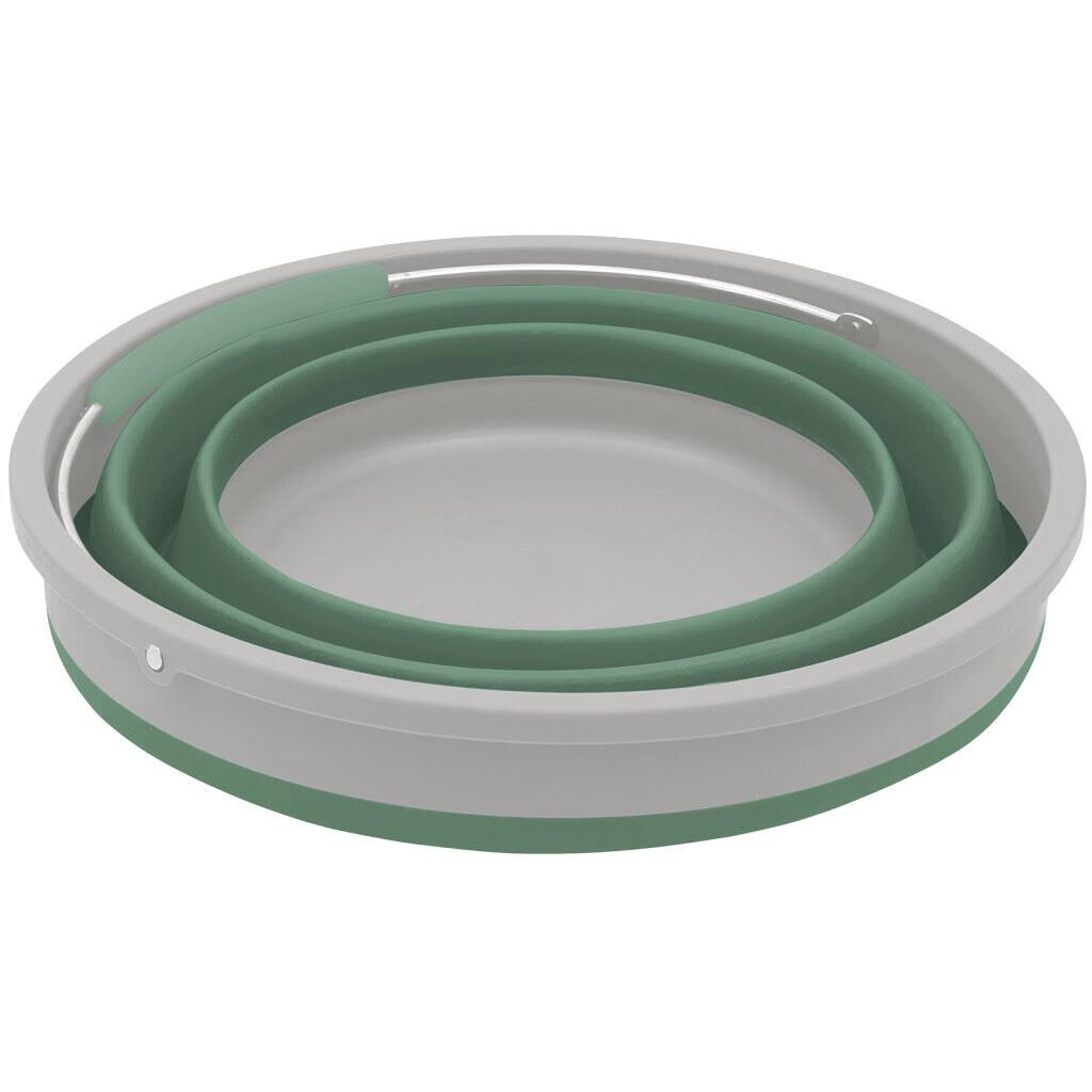 Outwell Emmer met deksel Shadow inklapbaar rond groen 3/4
