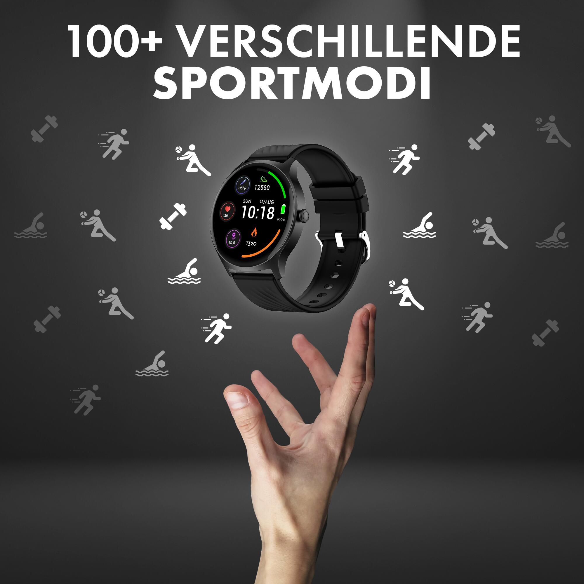 Smartwatch - Écran Amoled - 100+ modes sport - Montre cardio - SWC387B 3/7