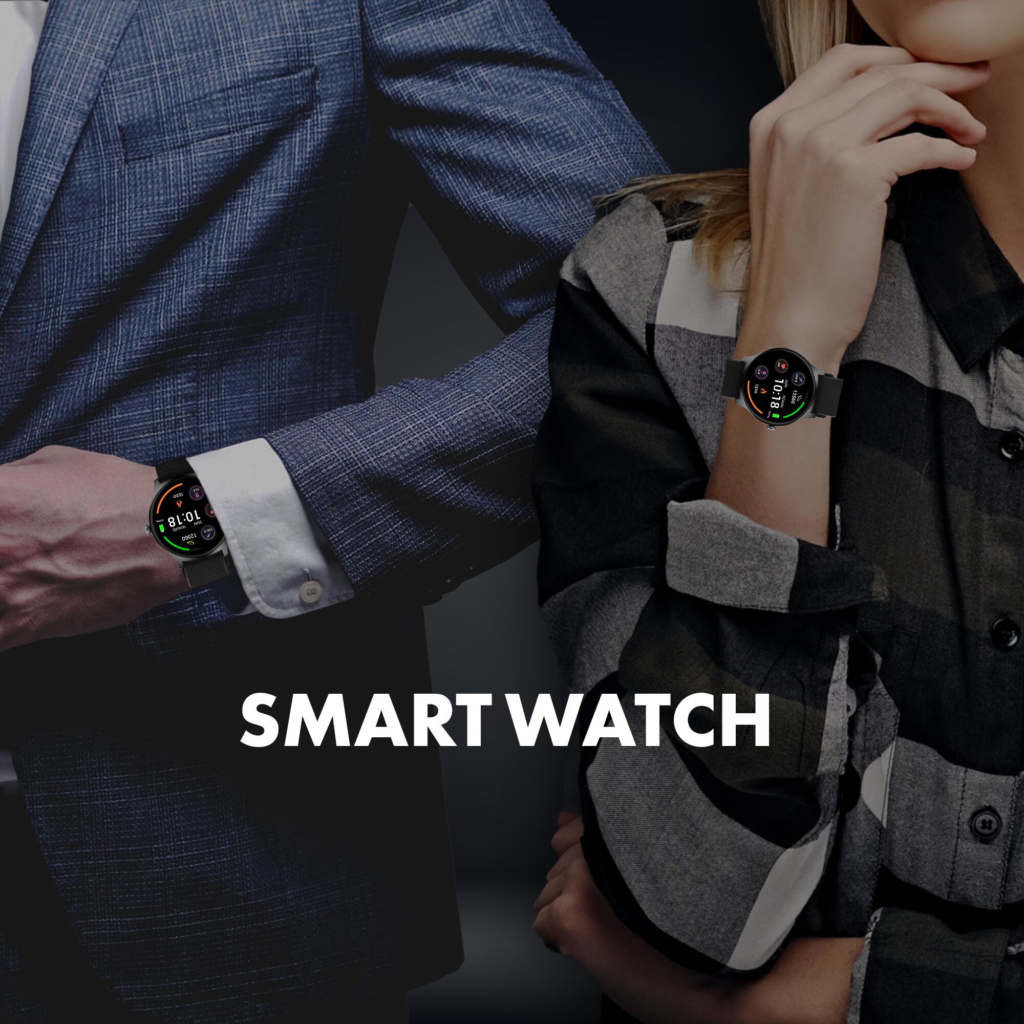 Smartwatch - Écran Amoled - 100+ modes sport - Montre cardio - SWC387B 2/7