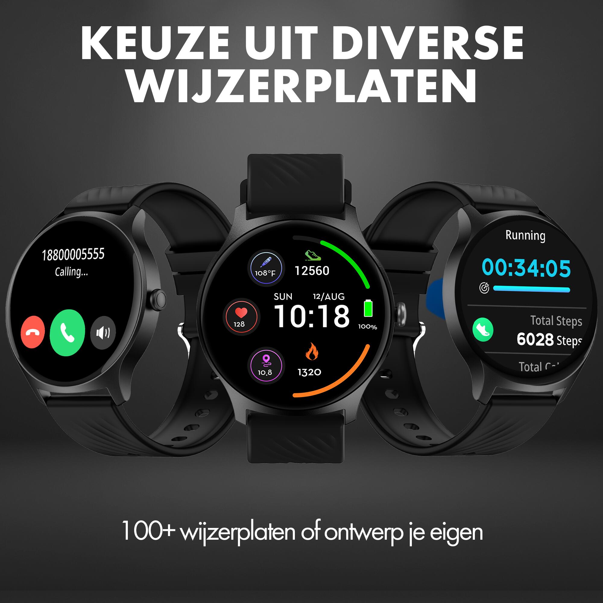 Smartwatch - Écran Amoled - 100+ modes sport - Montre cardio - SWC387B 4/7