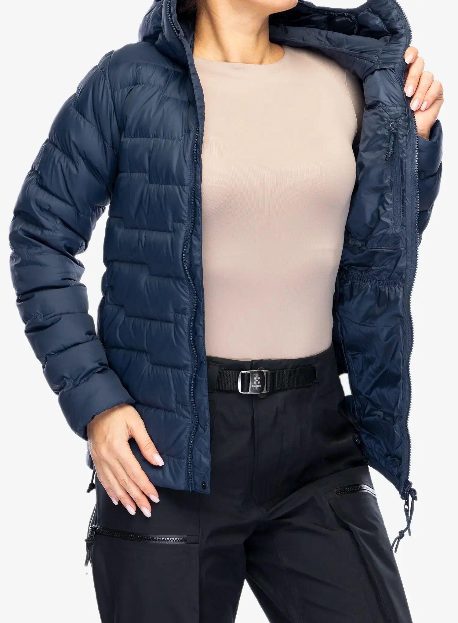 Kurtka puchowa damska Haglofs ROC Flash Down Hood 4/7