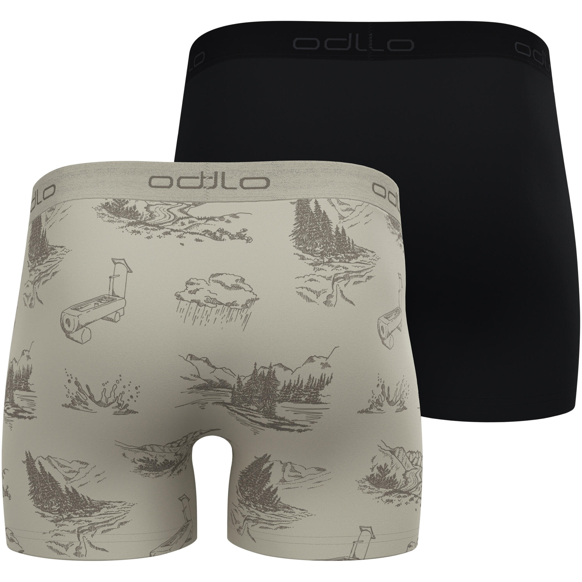 Bokserki męskie Odlo ACTIVE F-DRY GRAPHIC 2 PACK 6/6