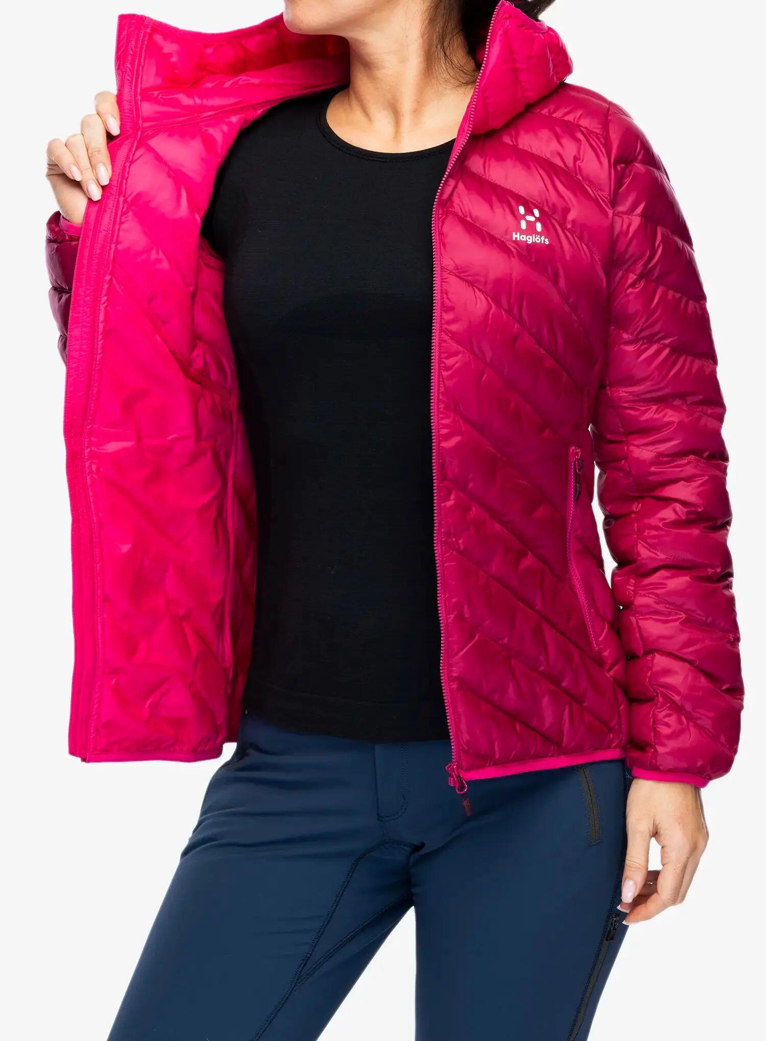 Kurtka ocieplana damska Haglofs Sarna Mimic Hood 6/7