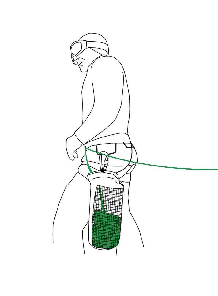 Worek transportowy Beal Rope Out 7l