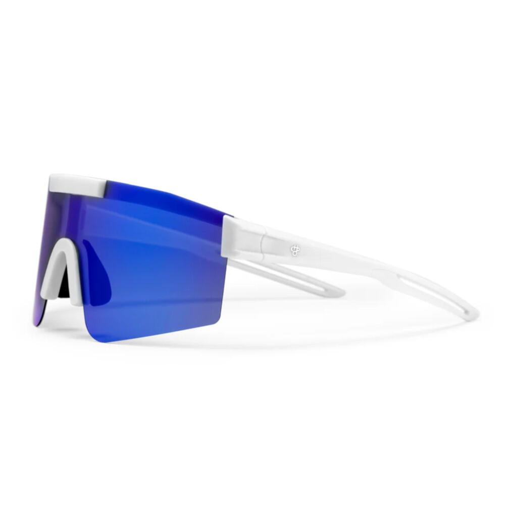 Chpo Luca Sonnenbrille Weiß Blau Spiegellinse 2/7