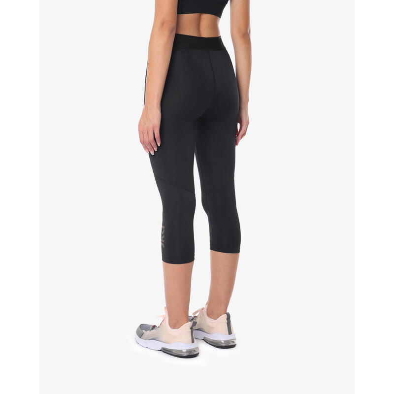 Leggings de fitness synthétiques noirs pour femmes