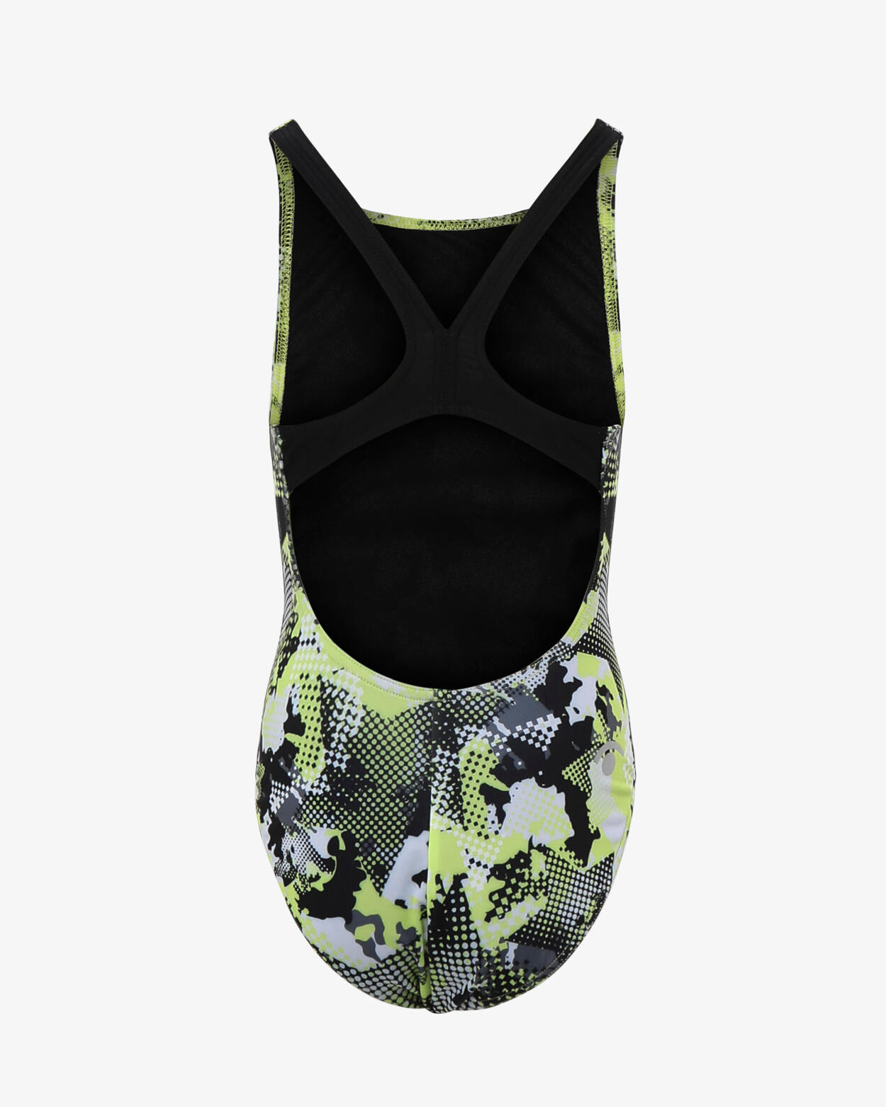 maillot de bain jaune et multicolore pour garçons et filles en matière synthétiq 3/4