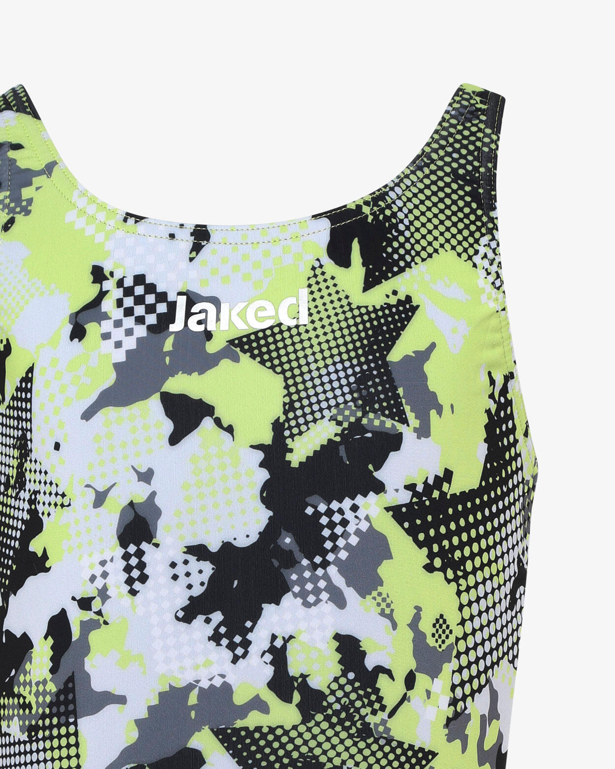 maillot de bain jaune et multicolore pour garçons et filles en matière synthétiq 2/4