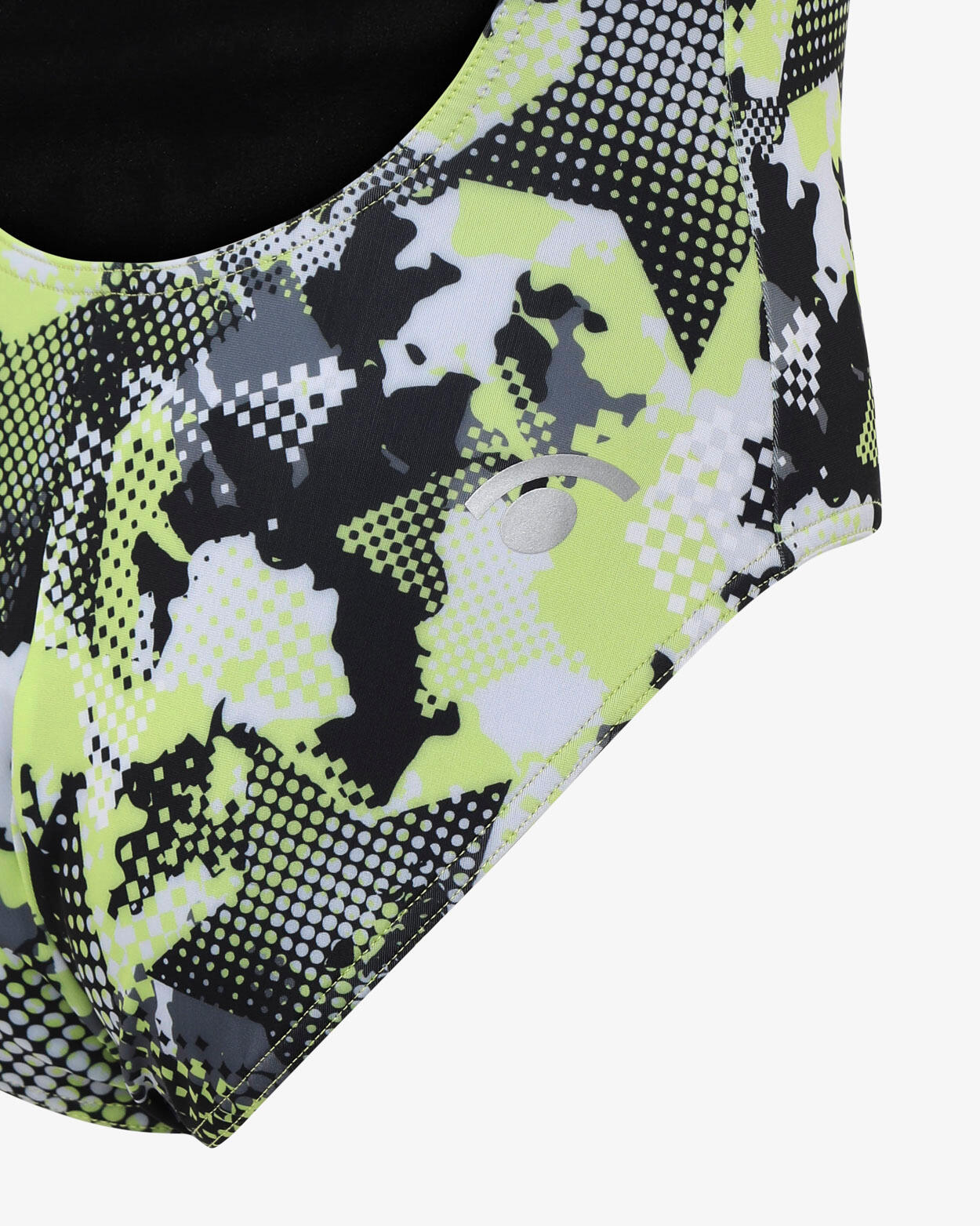 maillot de bain jaune et multicolore pour garçons et filles en matière synthétiq 4/4