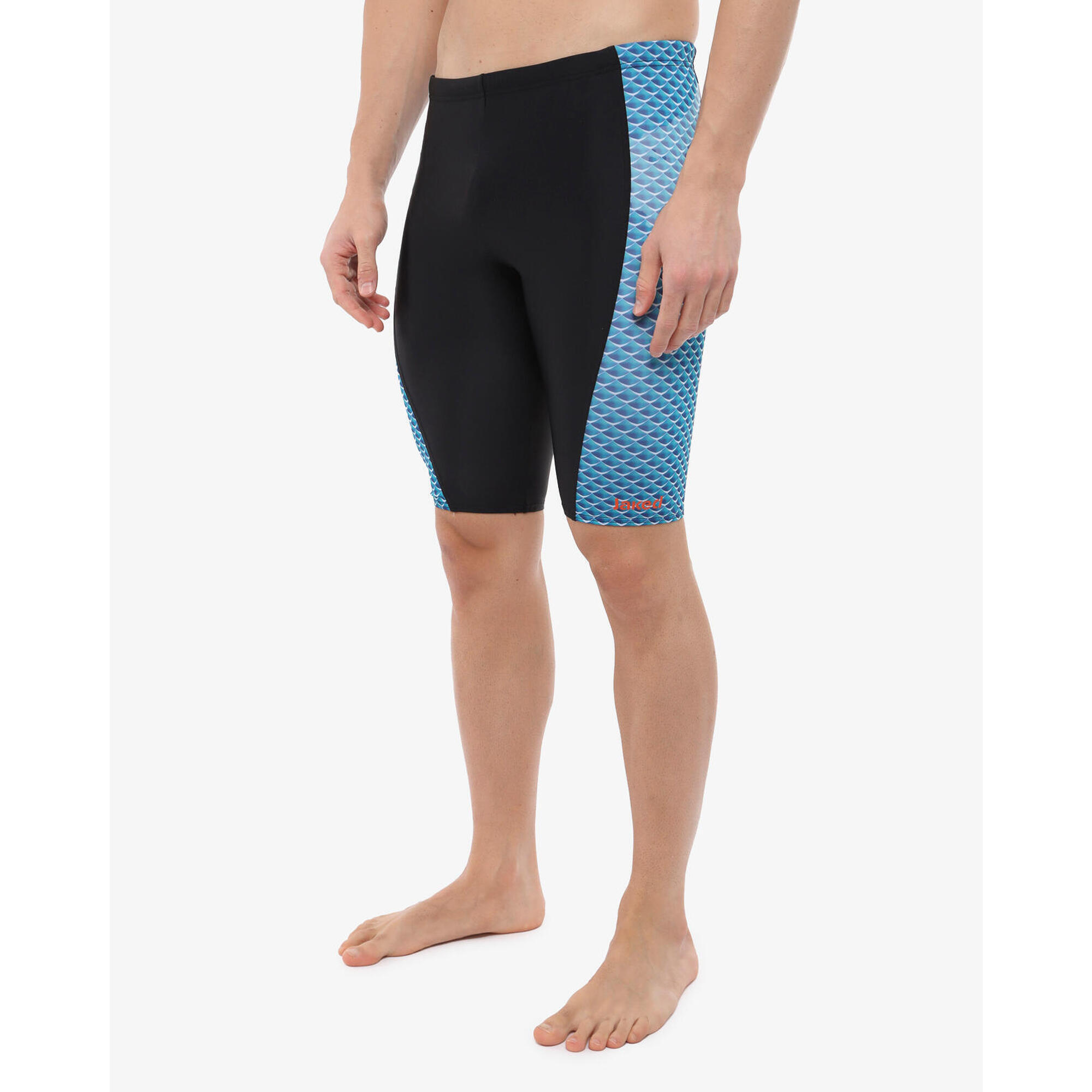 Jaked - Maillot De Bain Synthétique Turquoise Pour Homme - Jammer - Bleu - 3 - Decathlon