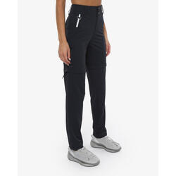 Pantalon de fitness synthétique noir pour femme