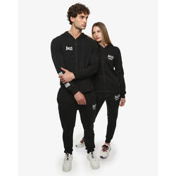 Pantalon de fitness synthétique gris mélangé pour homme et femme