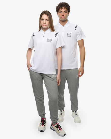 Marineblaue synthetische Fitnesshosen für Herren und Damen