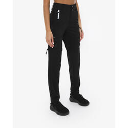 Pantalon de fitness synthétique noir pour femme