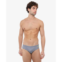 Maillot de bain synthétique argenté pour homme