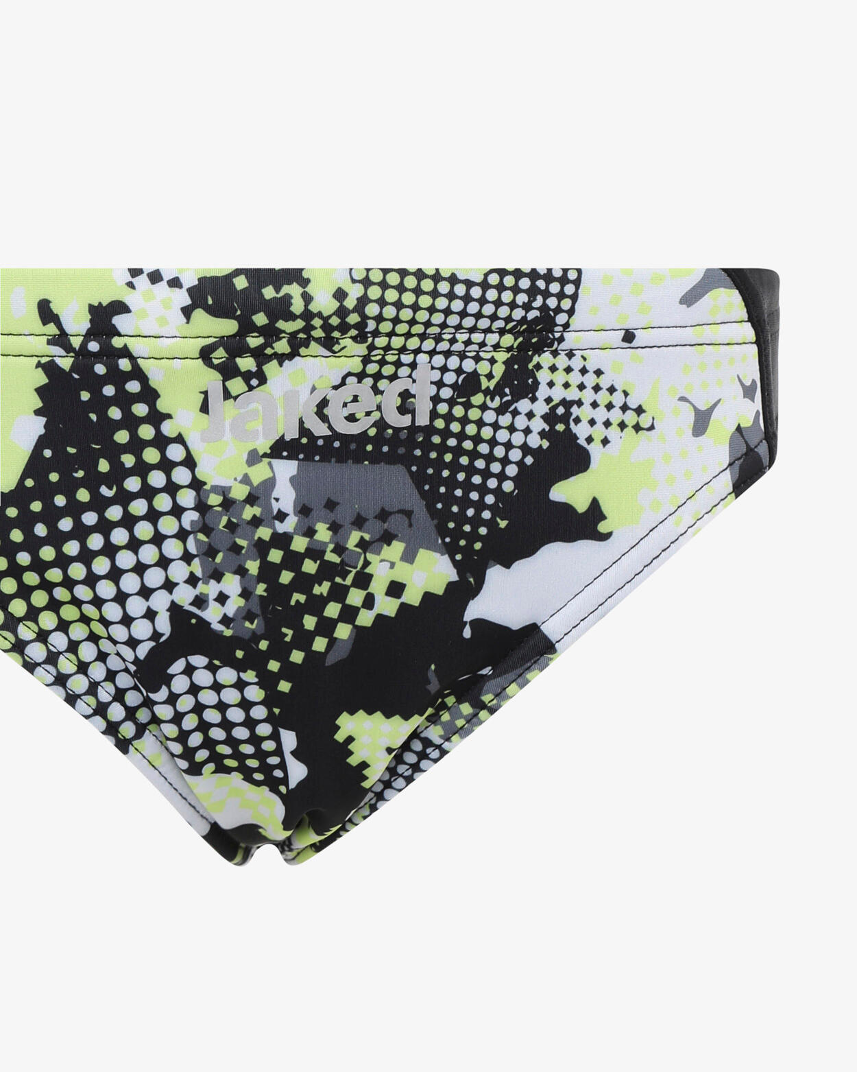 maillot de bain jaune et multicolore pour garçons et filles en matière synthétiq 2/4