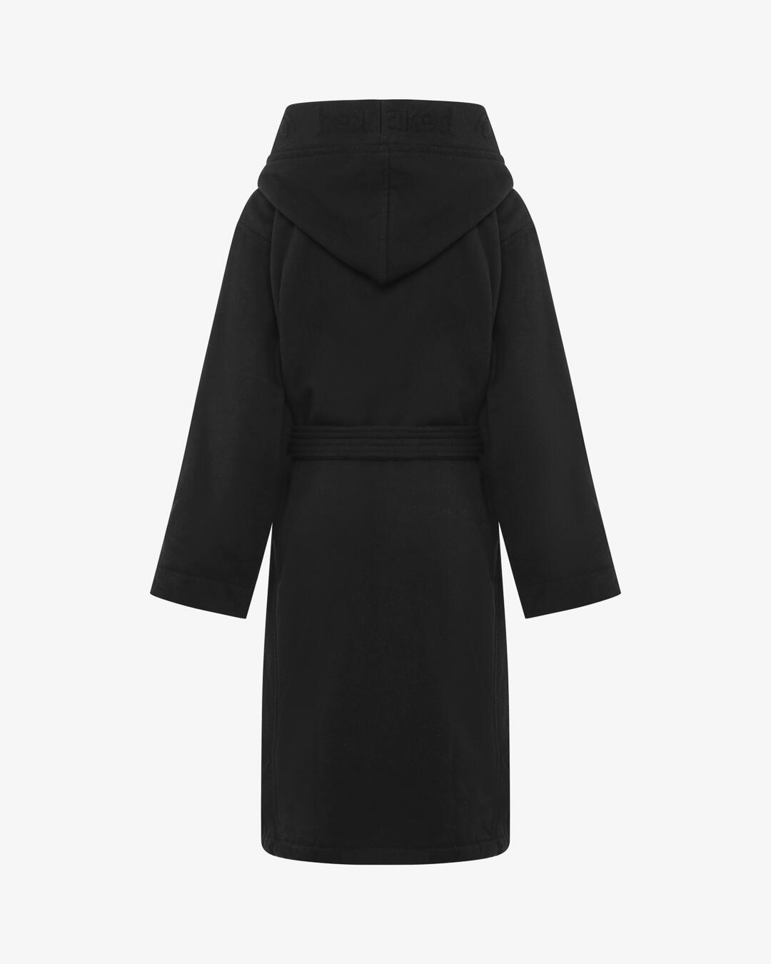 Peignoir en coton noir pour garçons et filles pour l'éducation physique 3/3