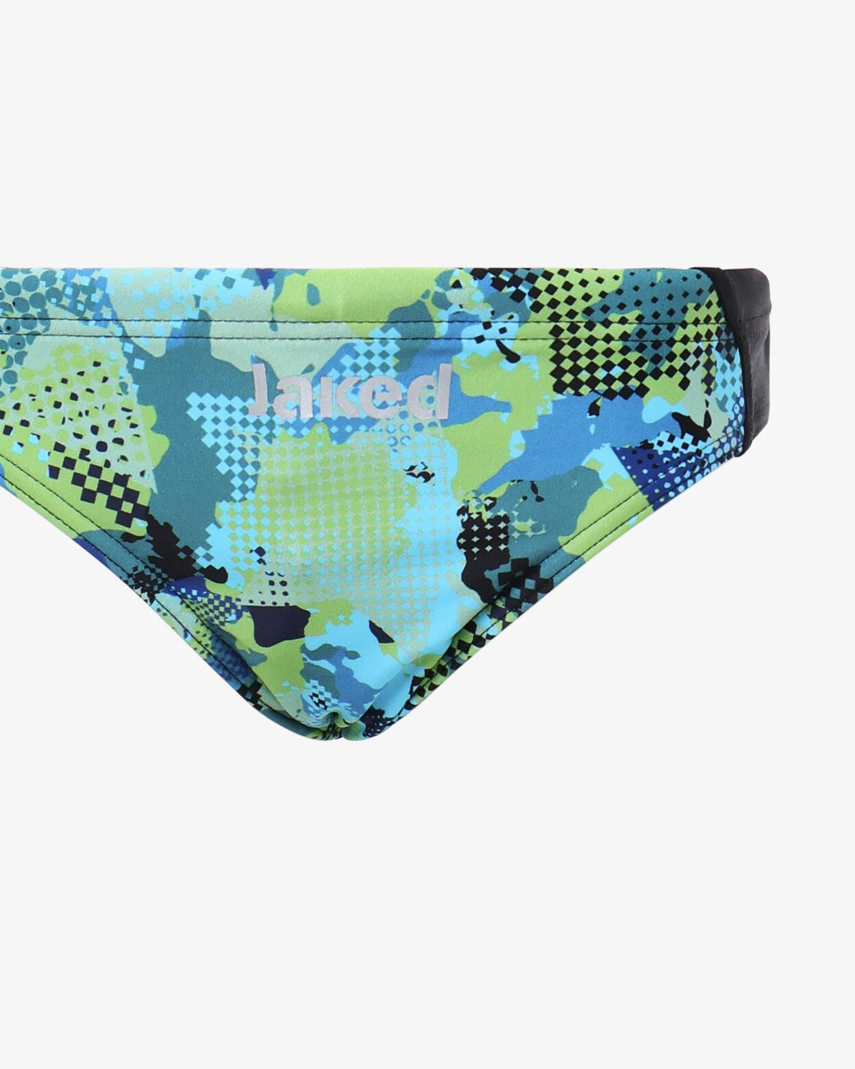 Maillot de bain bleu et multicolore pour garçons et filles en matière synthétiqu 2/4