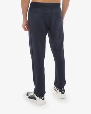 Heren militairgroene synthetische fitnessbroek