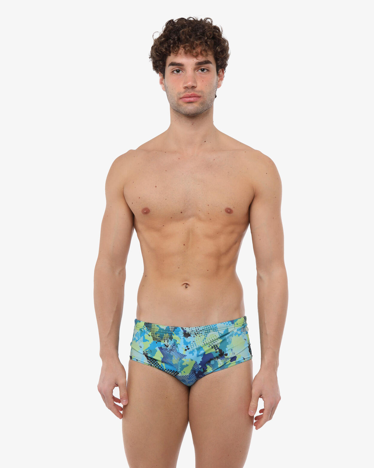 Nuoto Costumi Uomo Piazza Italia Costume Blu E Multicolor Da Uomo