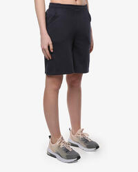 Maillot de bain femme bleu marine en matière synthétique pour le fitness