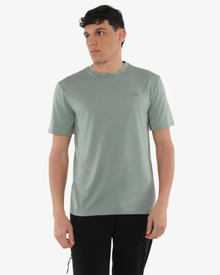 Zwart synthetisch fitness-t-shirt voor heren