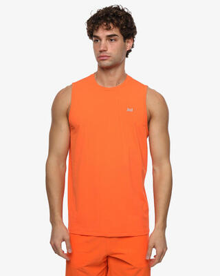 Zwarte synthetische fitness tanktop voor heren