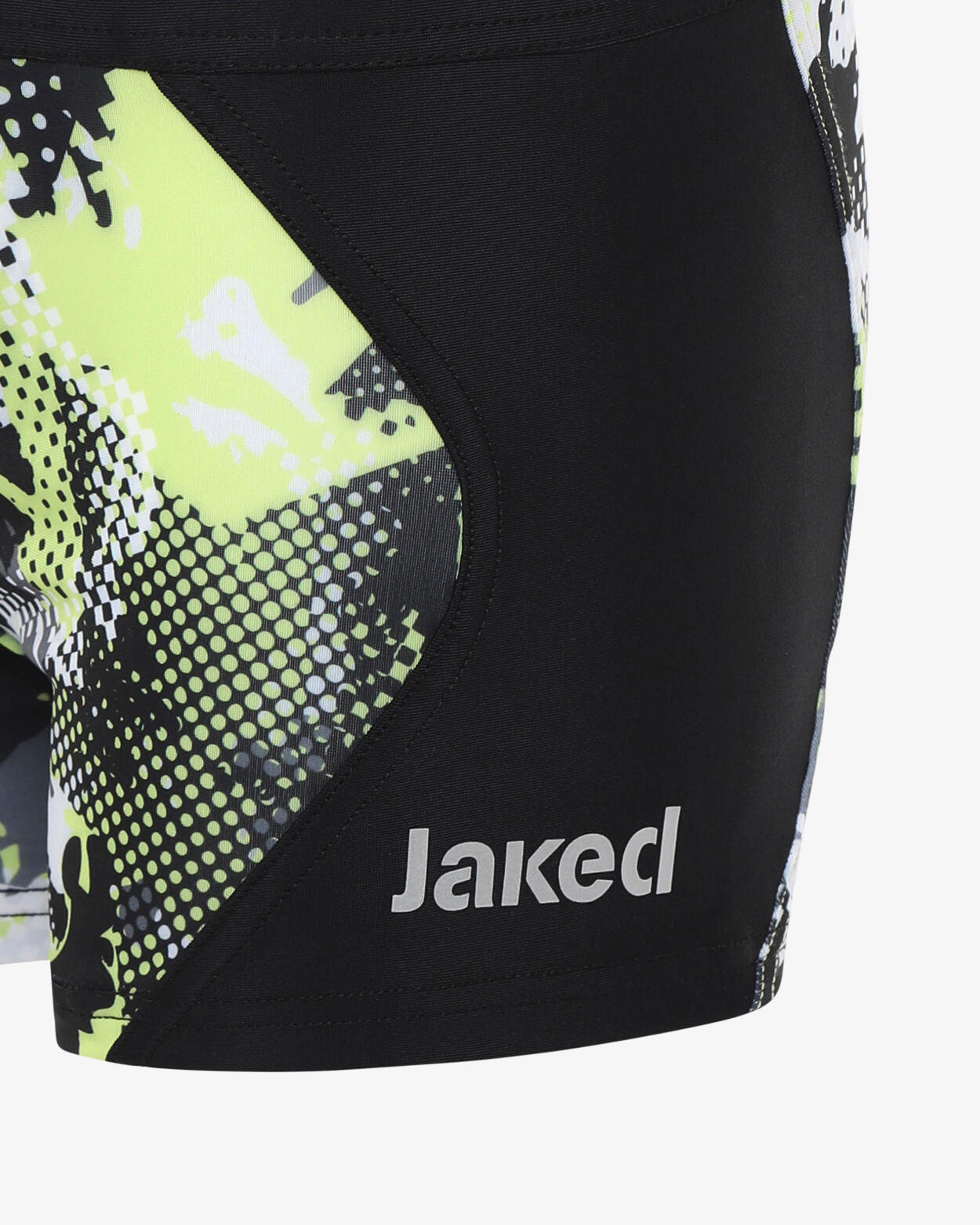 maillot de bain jaune et multicolore pour garçons et filles en matière synthétiq 2/4