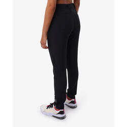 Pantalon de fitness synthétique noir pour femme