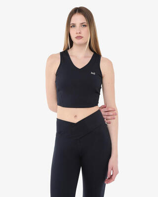 Frambozen synthetische fitness tanktop voor dames