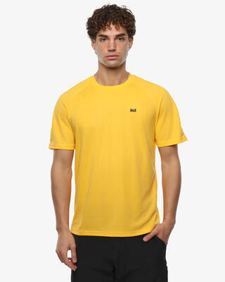 Synthetisch fitness-ijs-t-shirt voor heren