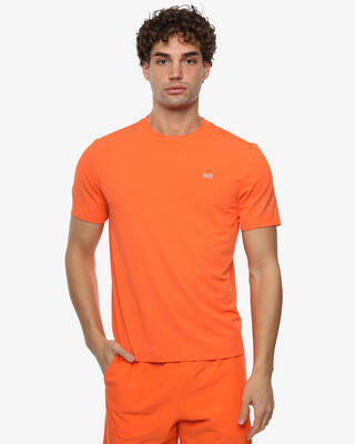 Zwart synthetisch fitness-t-shirt voor heren