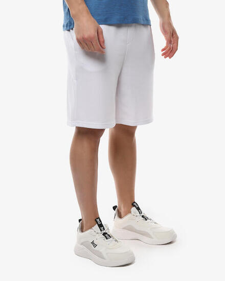 Maillot de bain fitness synthétique blanc pour homme