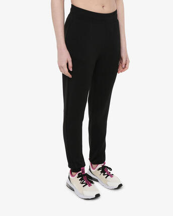 beige synthetische Fitnesshose für Damen