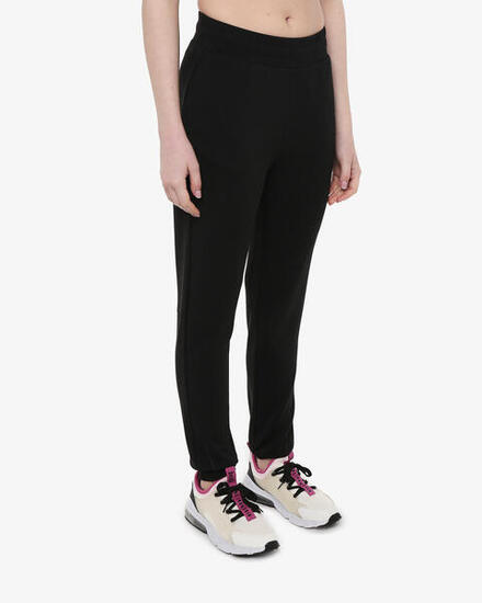 beige synthetische Fitnesshose für Damen