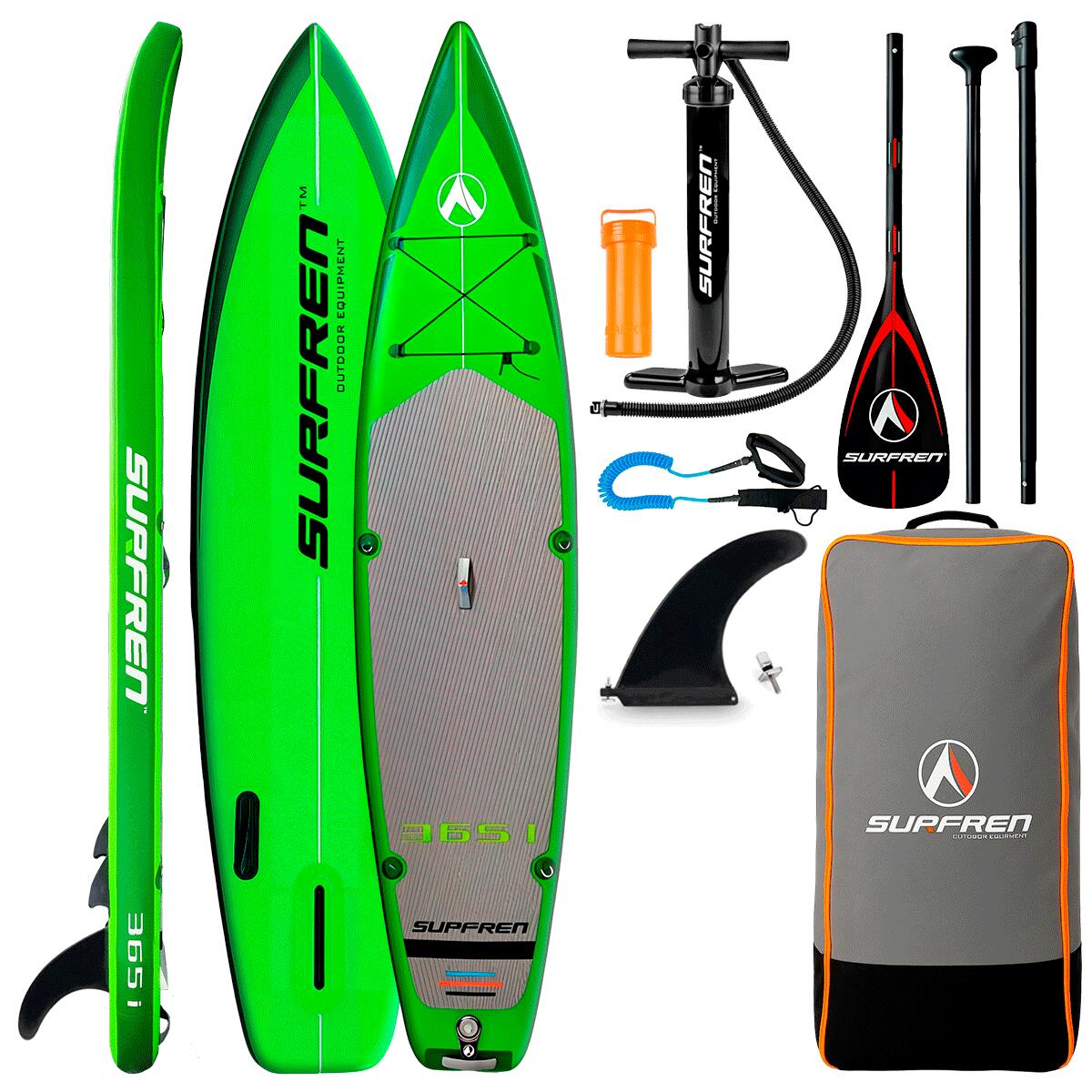 SURFREN Tabla Paddle Surf Hinchable SURFREN 365i - Touring Doble Capa PVC