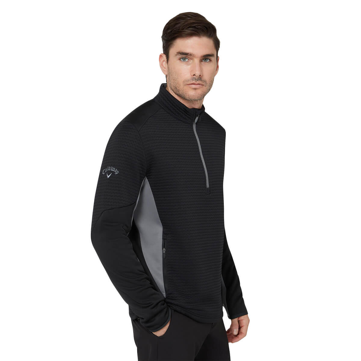 Callaway Textured Pullover Caviar 7/7