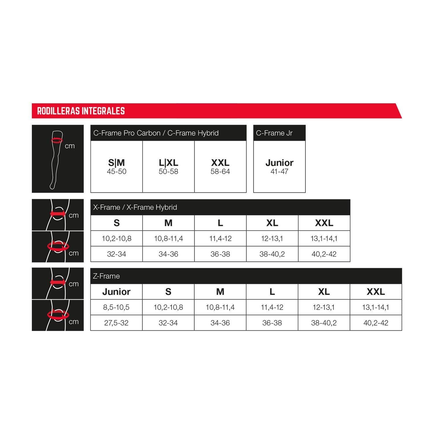 Joelheira C-Frame Hybrid  (Par) 7/8