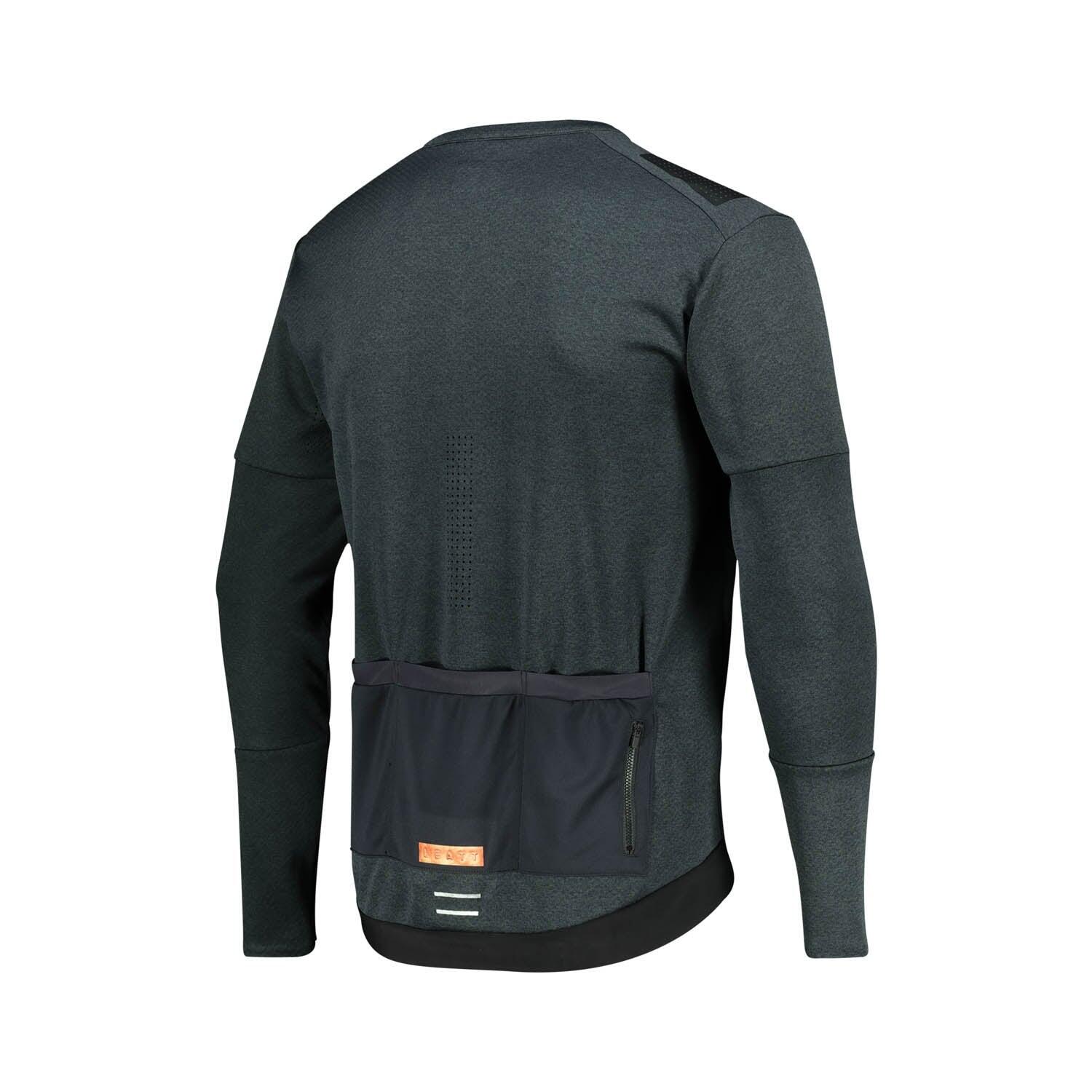 Maillot Manches Longues VTT Trail 4.0 Malbec Rouge / Noir 5/7