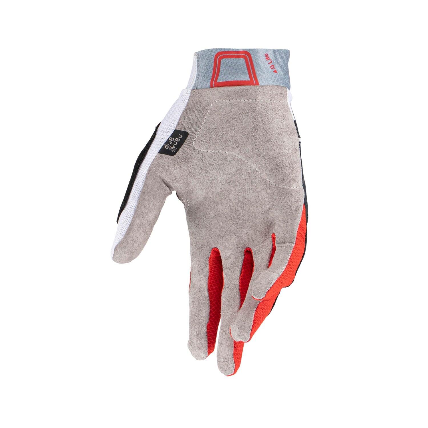Guanti Ciclismo MTB Uomo 4.0 Lite Rosso 6/7