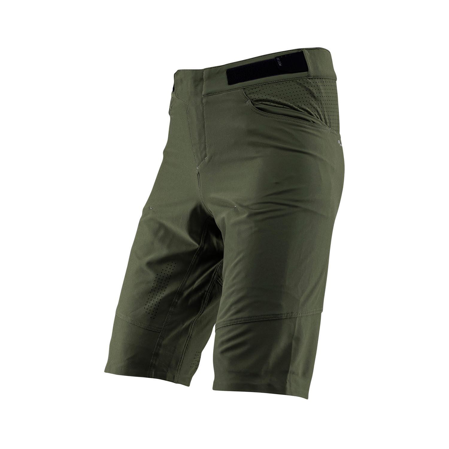 Pantaloncini MTB Trail 3.0 con vestibilità comoda Viola Uomo 6/7