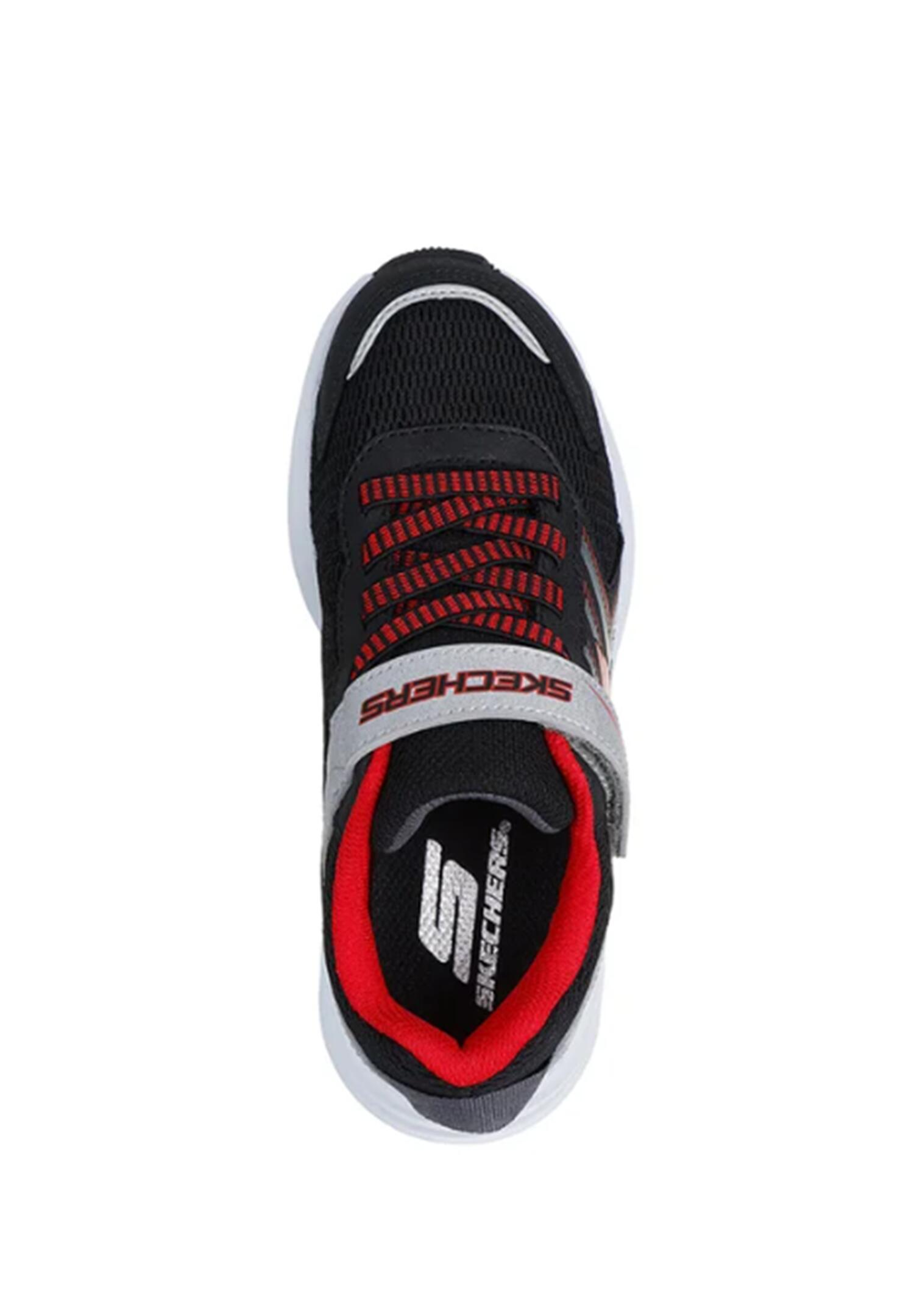 Skechers Jungen MICROSPEC TREAD Sneakers Kinder 404115L BKSR 3/5