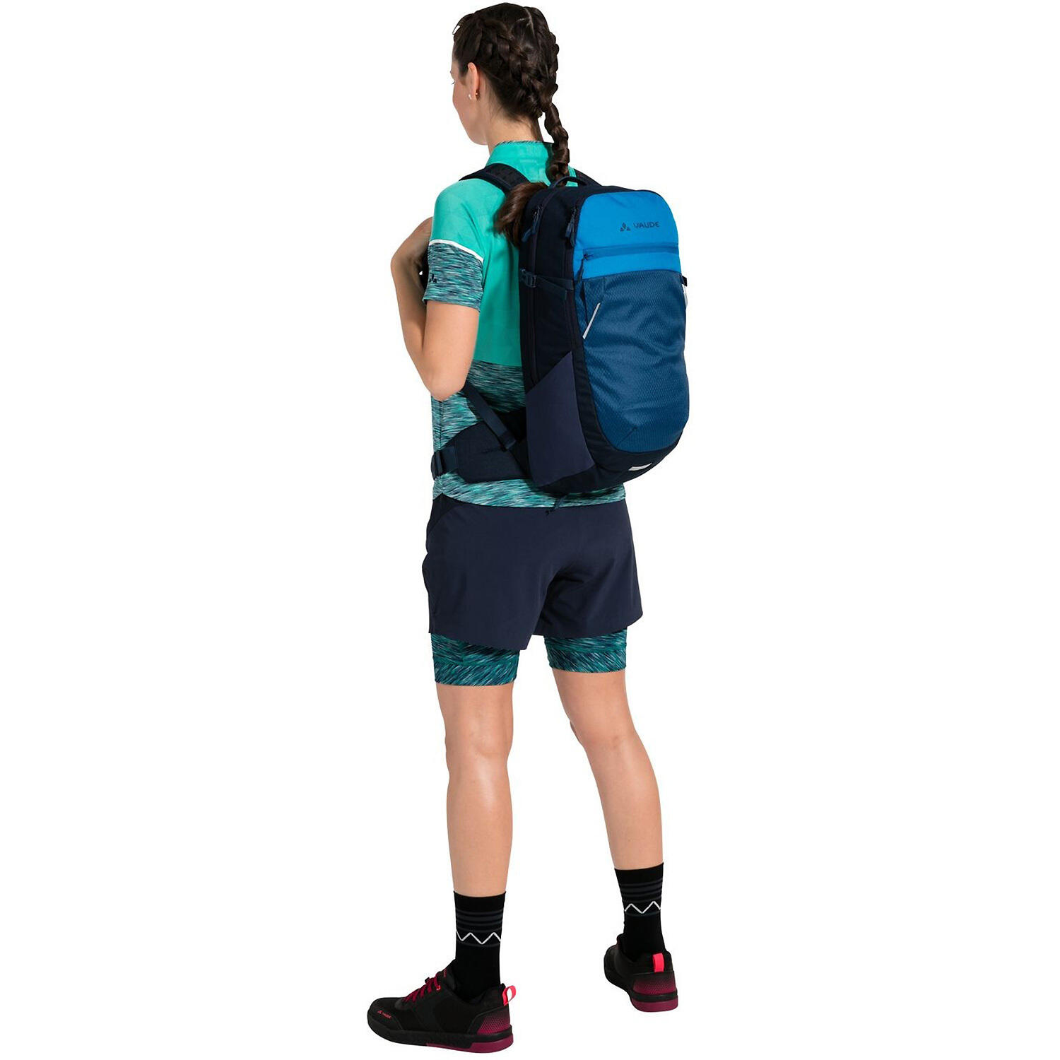 Cuissard de cyclisme Vaude Altissimi pour femme avec doublure 5/7