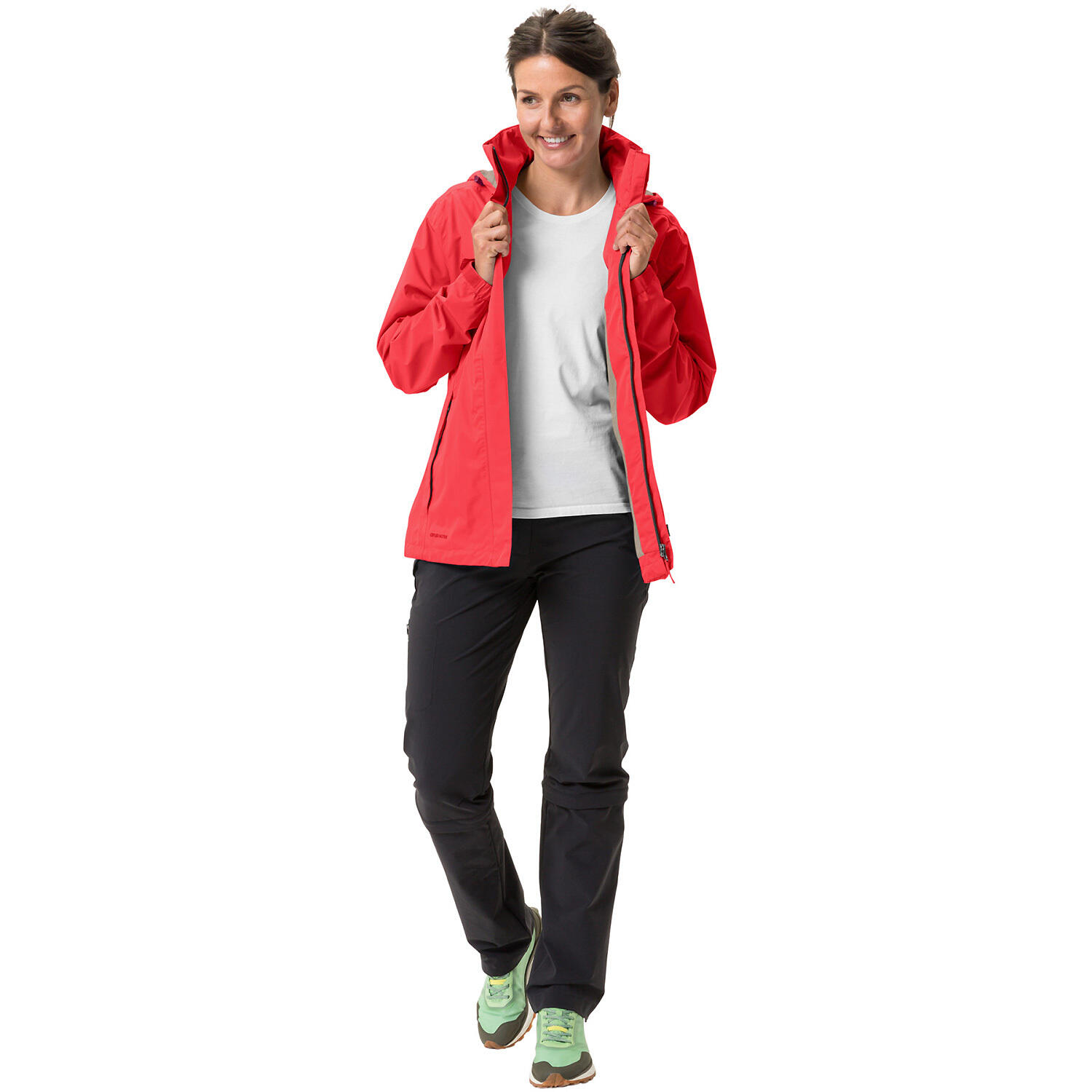 Regenjacke wasserdicht winddicht atmungsaktiv Damen - Escape Light 6/7